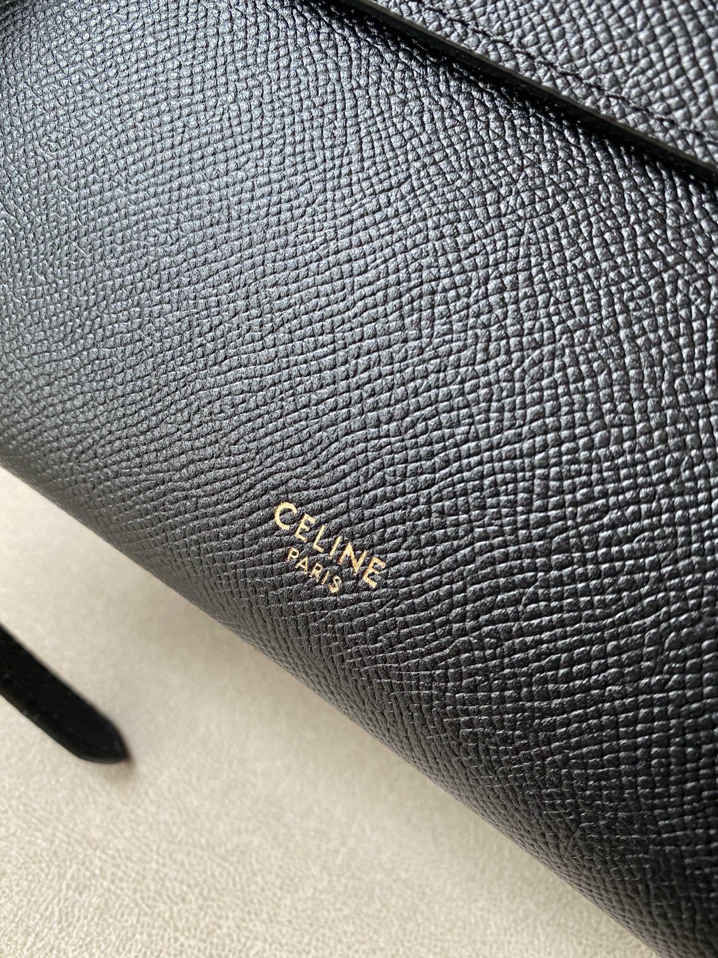 𝐂𝐞𝐥𝐢𝐧𝐞 Belt Bag Catfish Bag Small Grained Calfskin