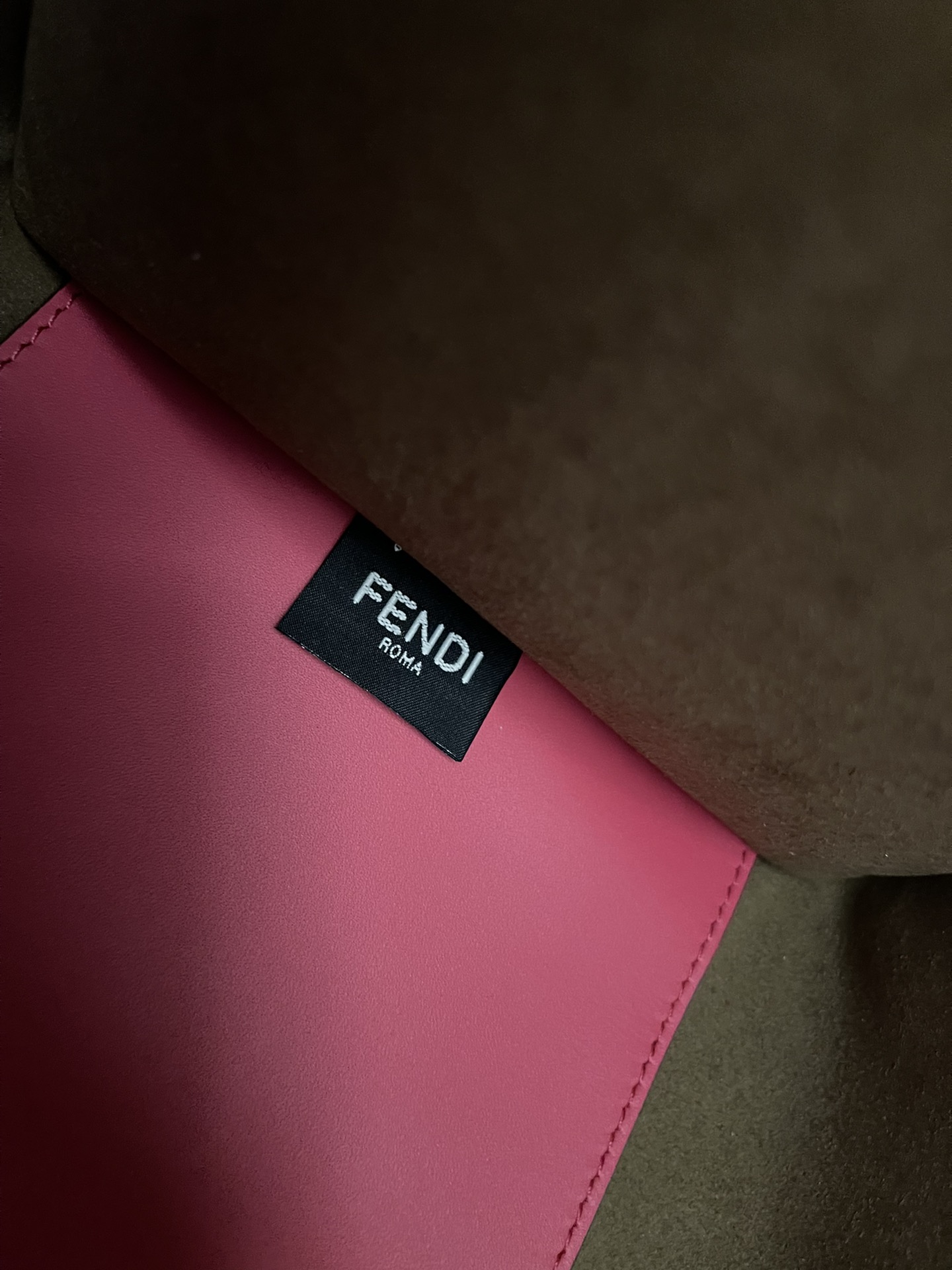 FENDI small dragon fruit color new size shine tote special package 