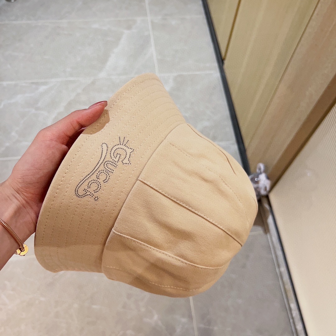 [Gucci Gucci] 2023 new dome playful bucket hat fisherman hat