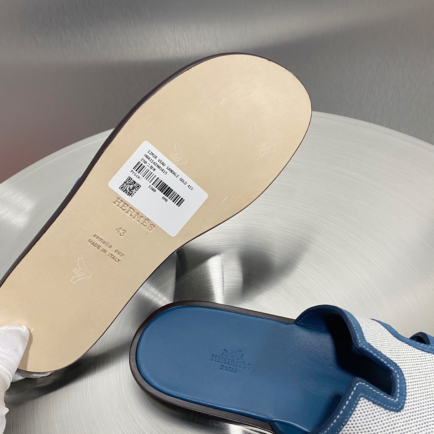 Hermes new men's sandals