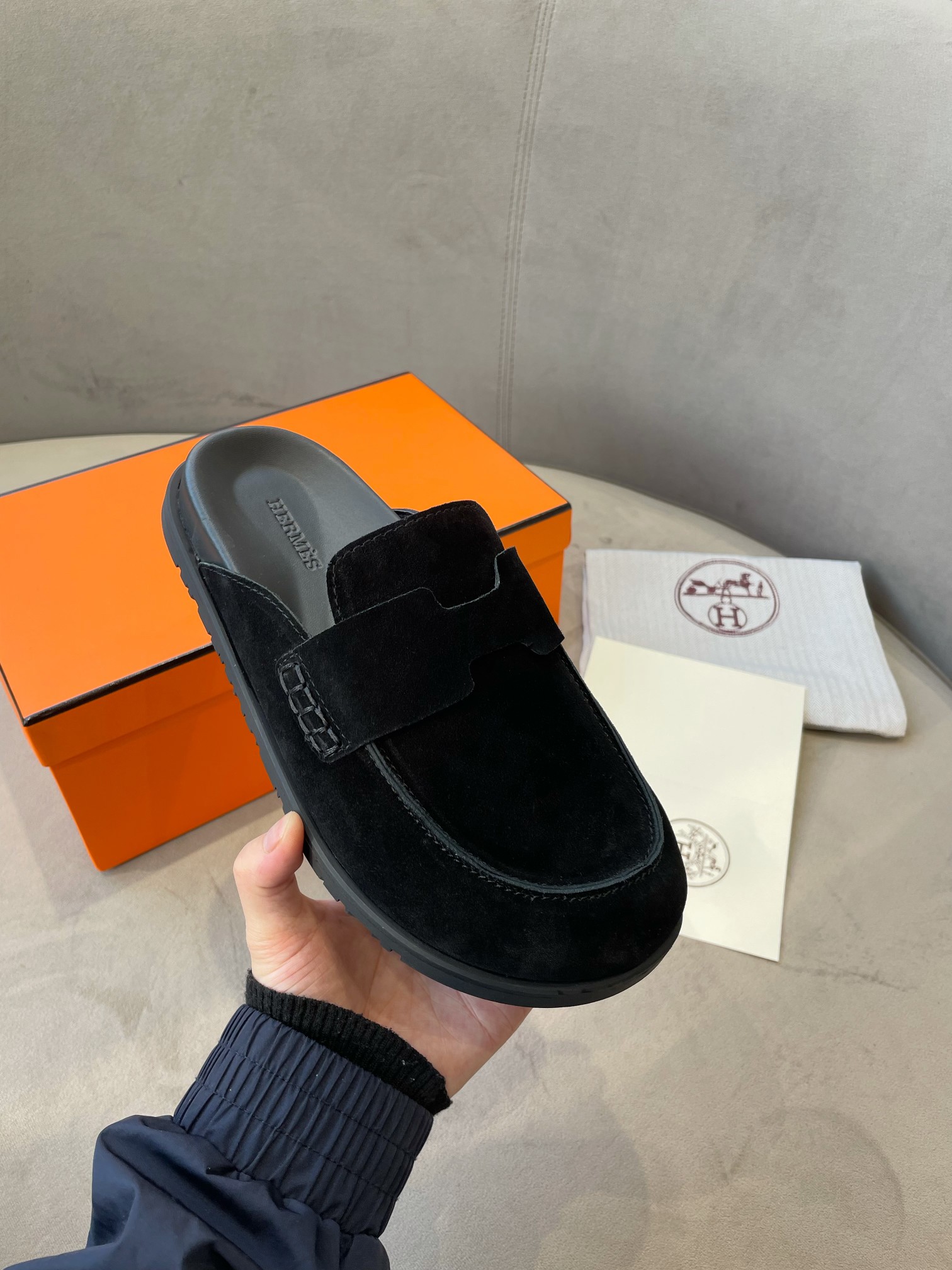 Hermes Birkenstock Mules