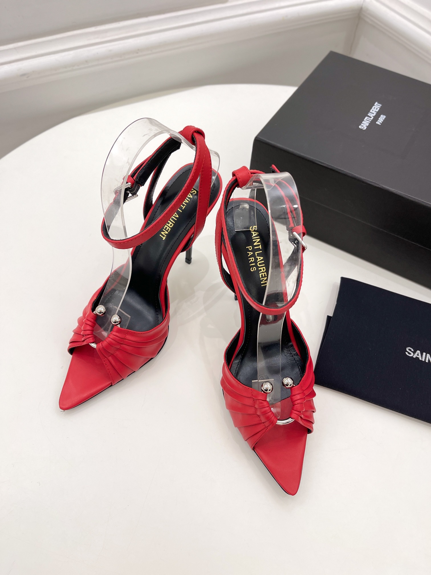 𝙎𝙖𝙞𝙣𝙩 𝙇𝙖𝙪𝙧𝙚𝙣𝙩 | 𝟐𝟎𝟐𝟏/𝐒𝐒 𝐧𝐞𝐰 YSL｜Roland 2022/fw early spring new baked high heels