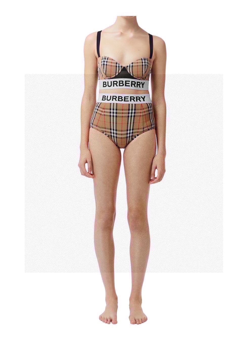 Burberry two piece swimsuit