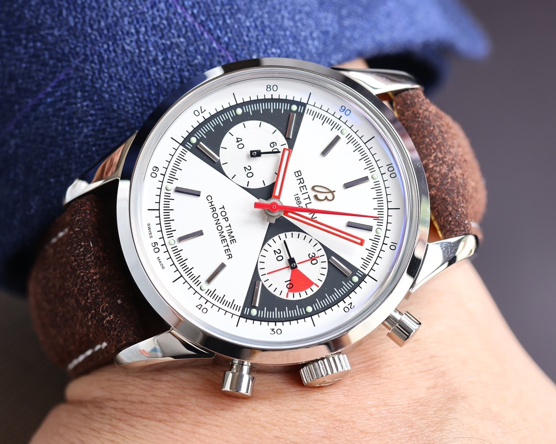 Breitling-Top Time is a unique blend of exceptional design and Swiss 7750 chronograph movement
