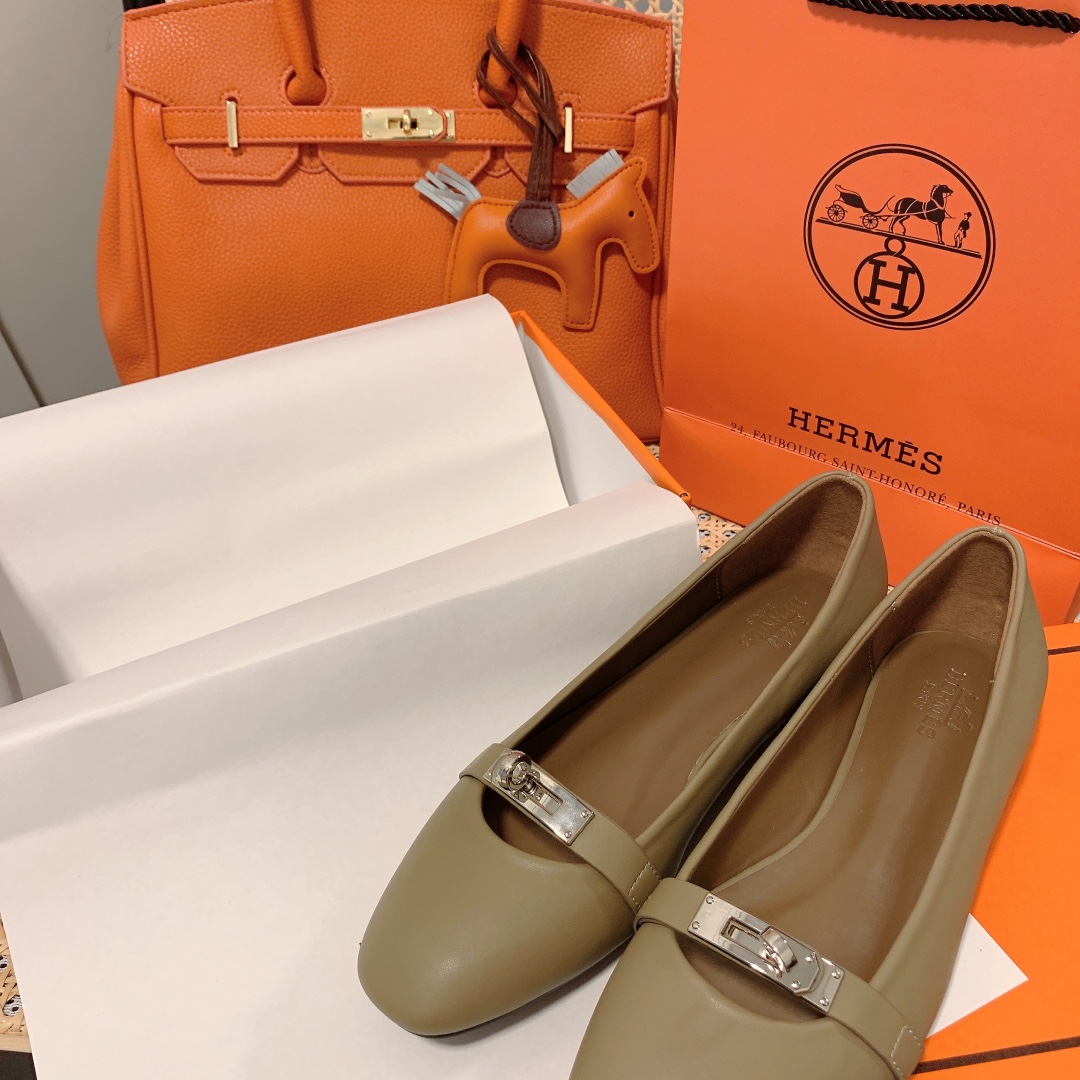 Hermes H shoes