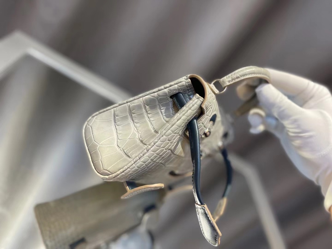 kelly doll  American crocodile top craftsmanship wax thread hand sewing