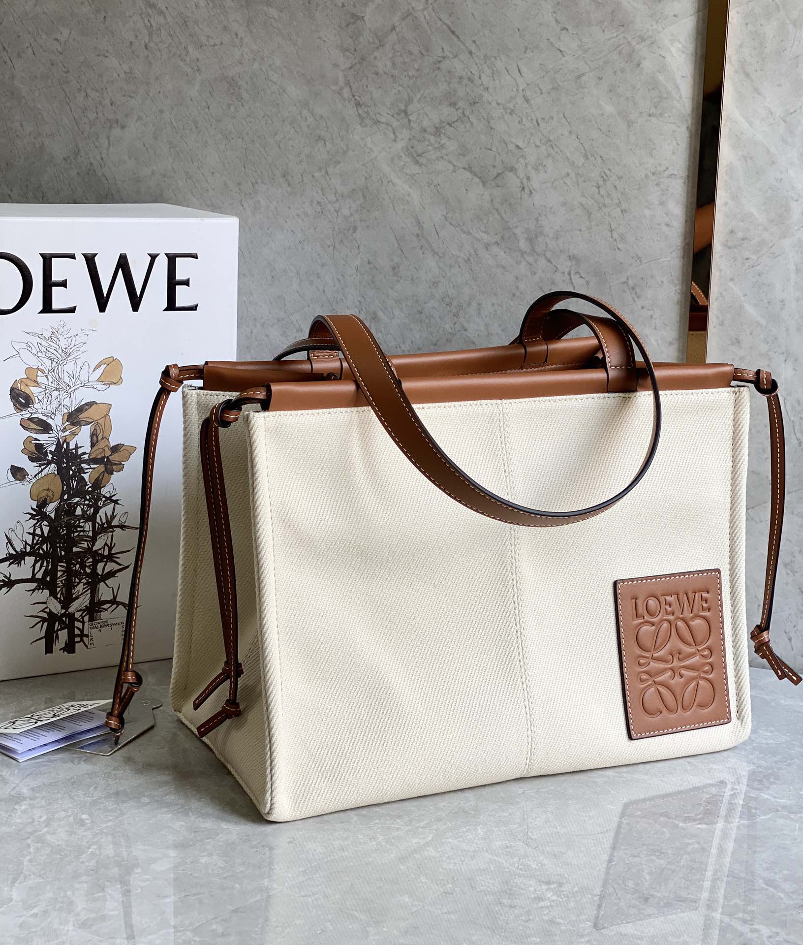 LOEWE cushion tote bag
