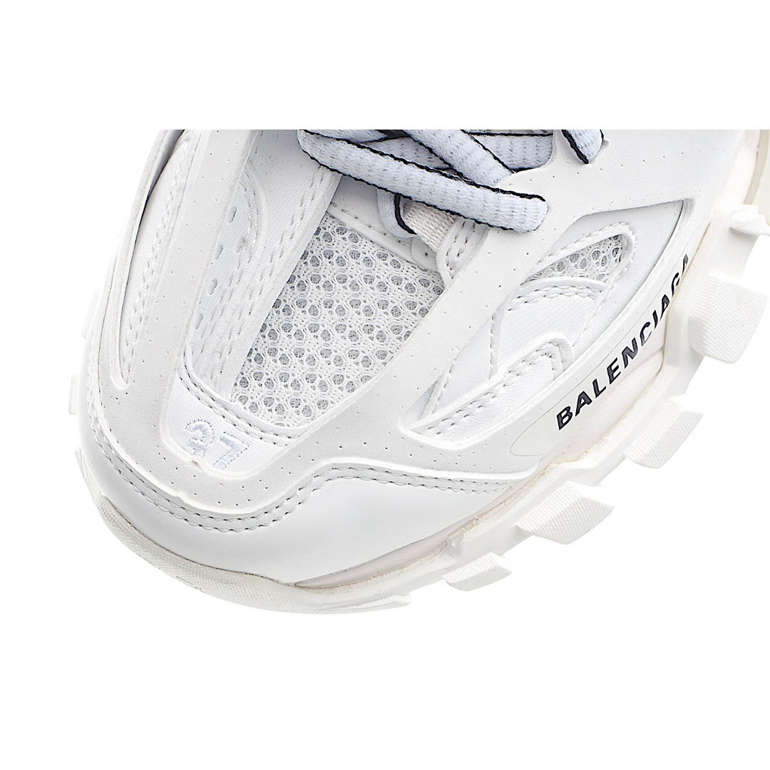 Balenciaga Sneaker Tess s.Gomma MAILLE WHITE/ORANGE