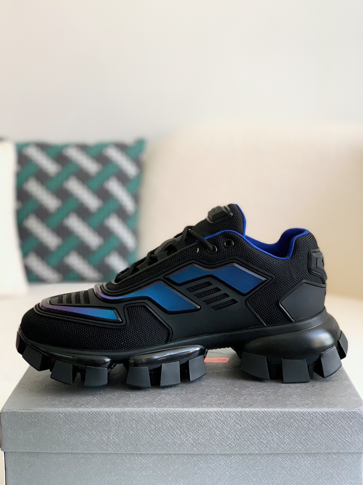 Prada Cloudbus Thunder technology fabric sneakers