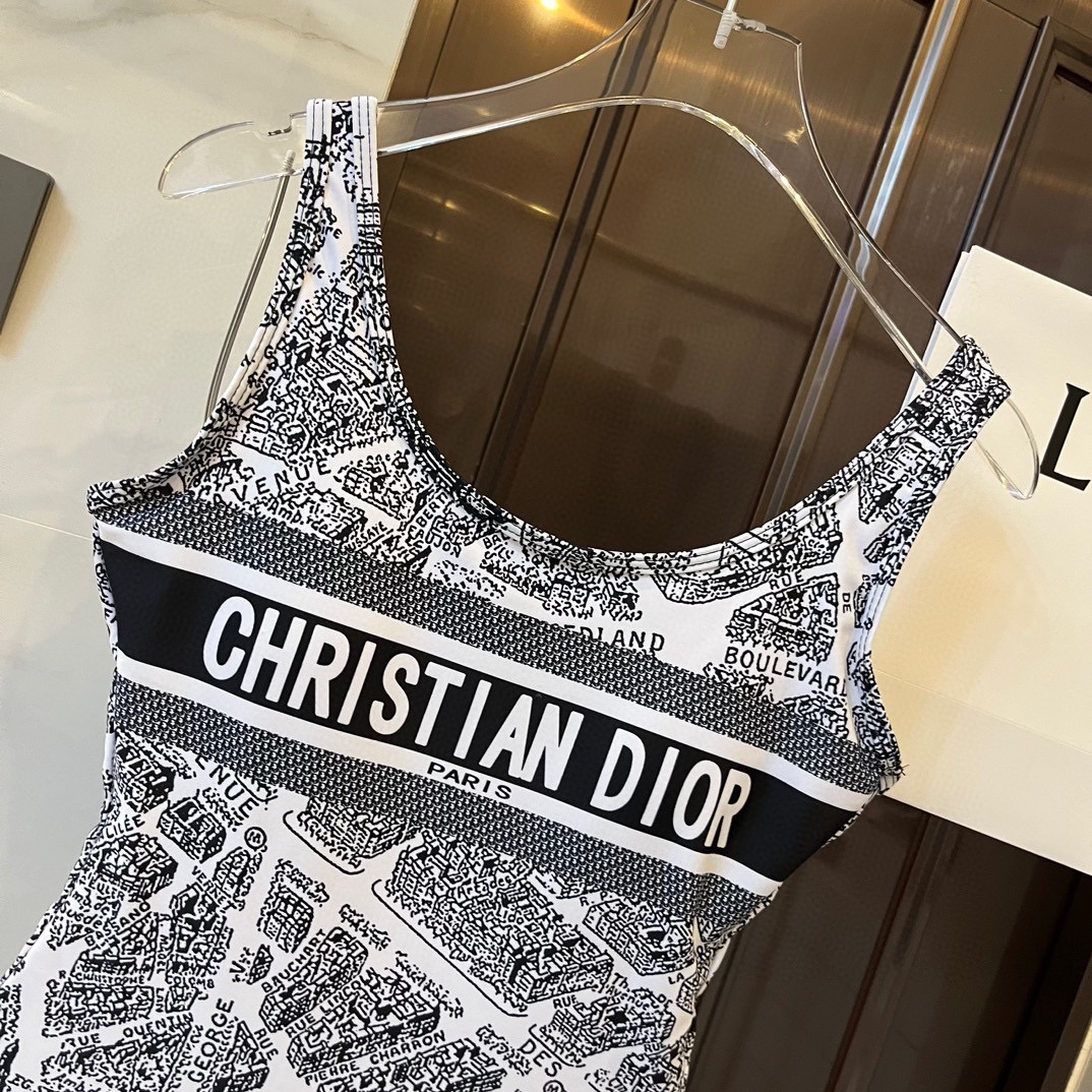 Dior new one-piece swimming costume