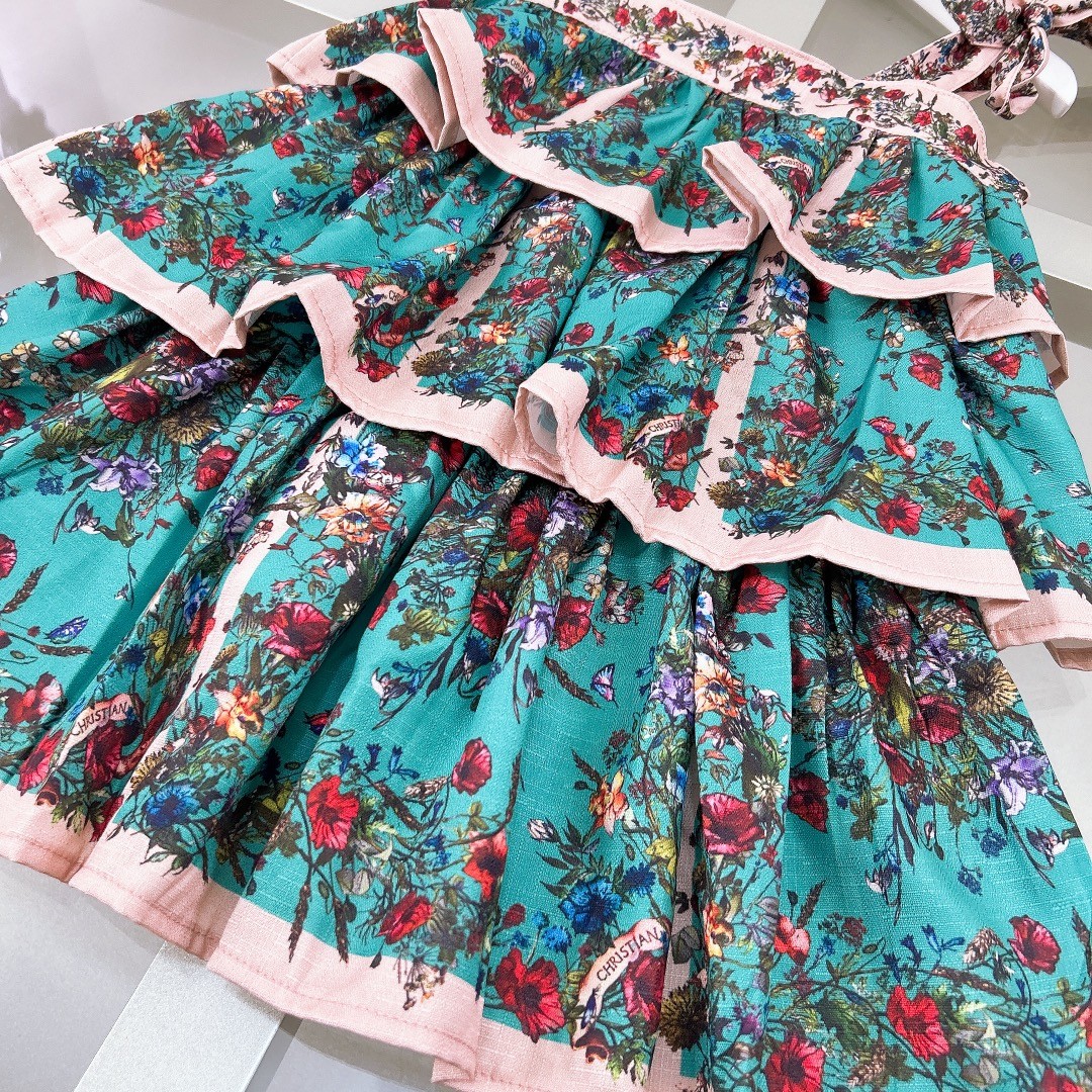 D&G spring and summer girls skirt suit