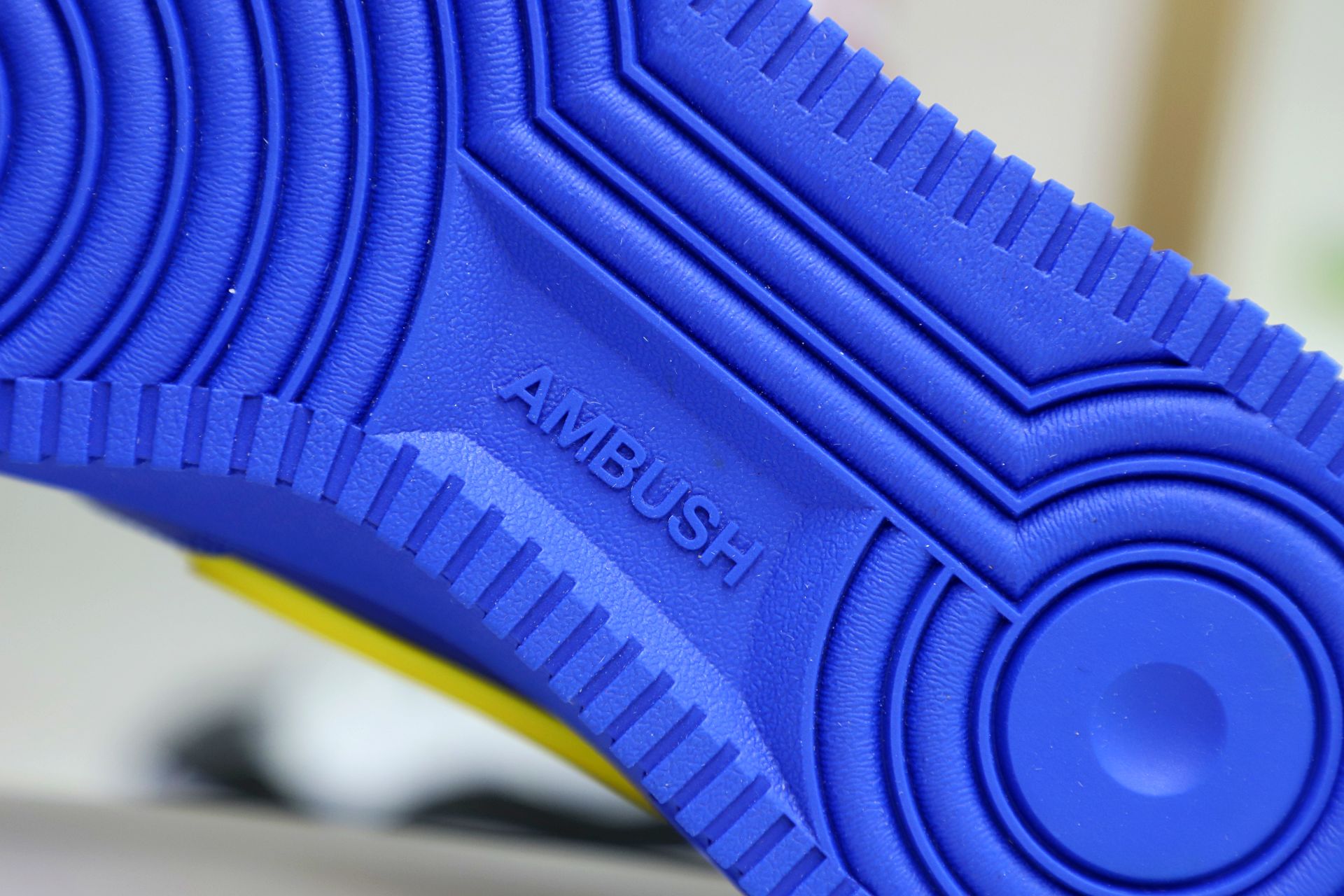 AMBUSH xNike Air Force1LoW GameRoya and Vivid Sulfur