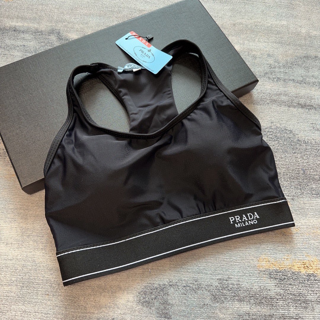 Prada New high stretch fitness and yoga wear sports suit swimming costume