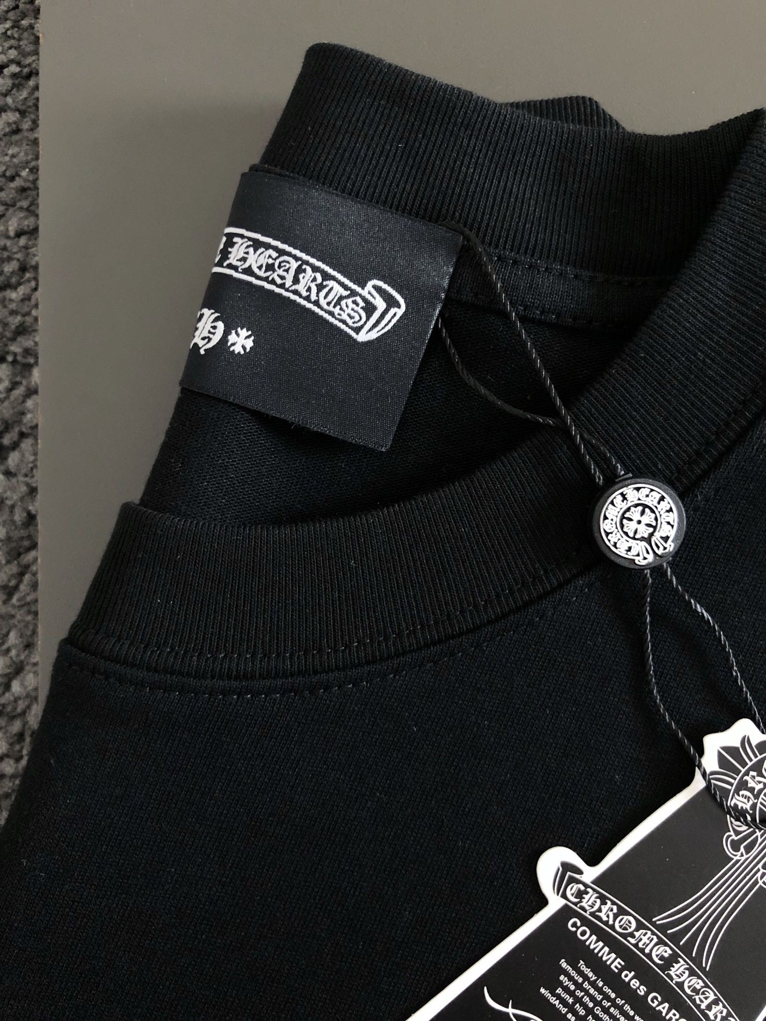 Chrome Hearts Daub print blended with light embroidery t-shirt