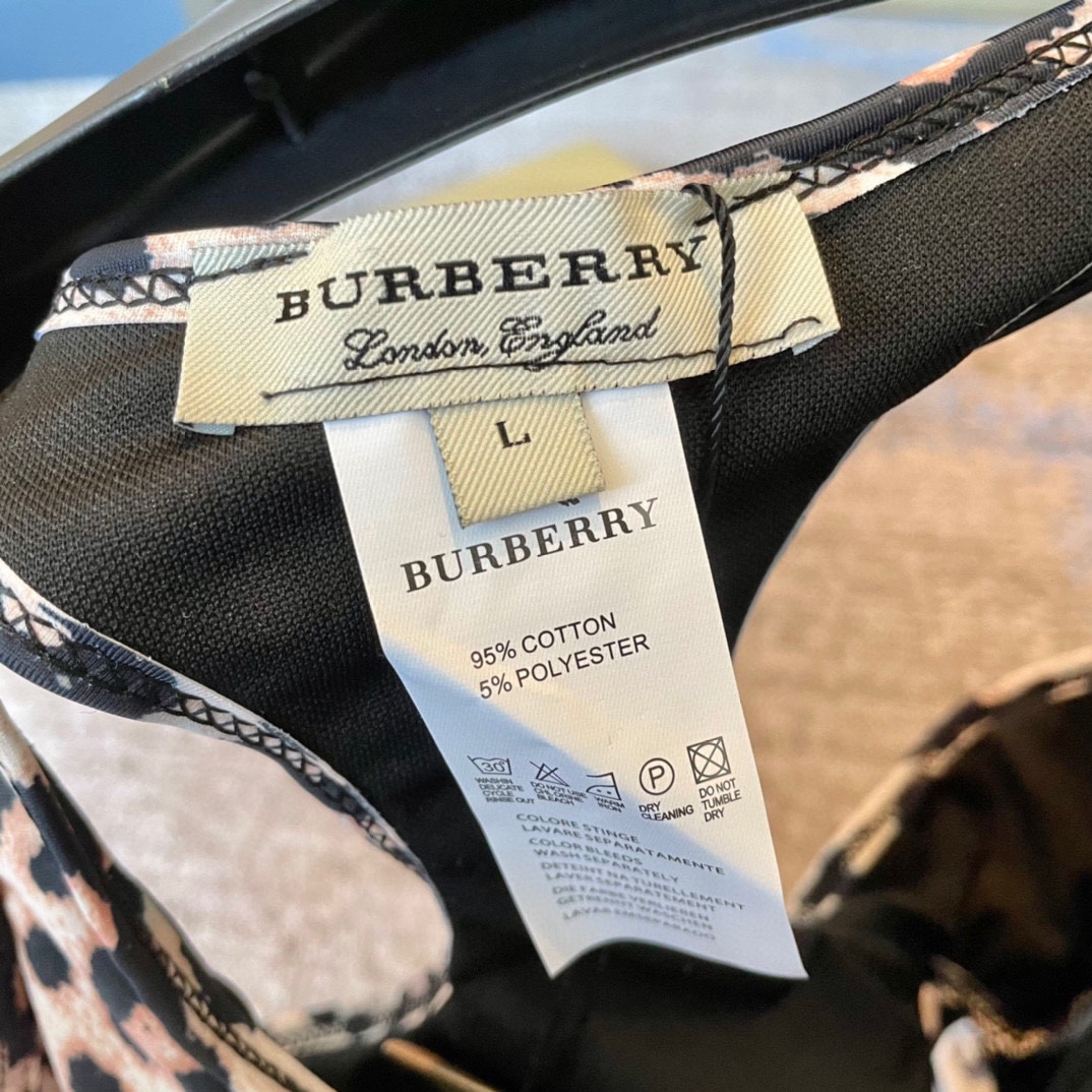 Burberry's new leopard one-piece swimsuit