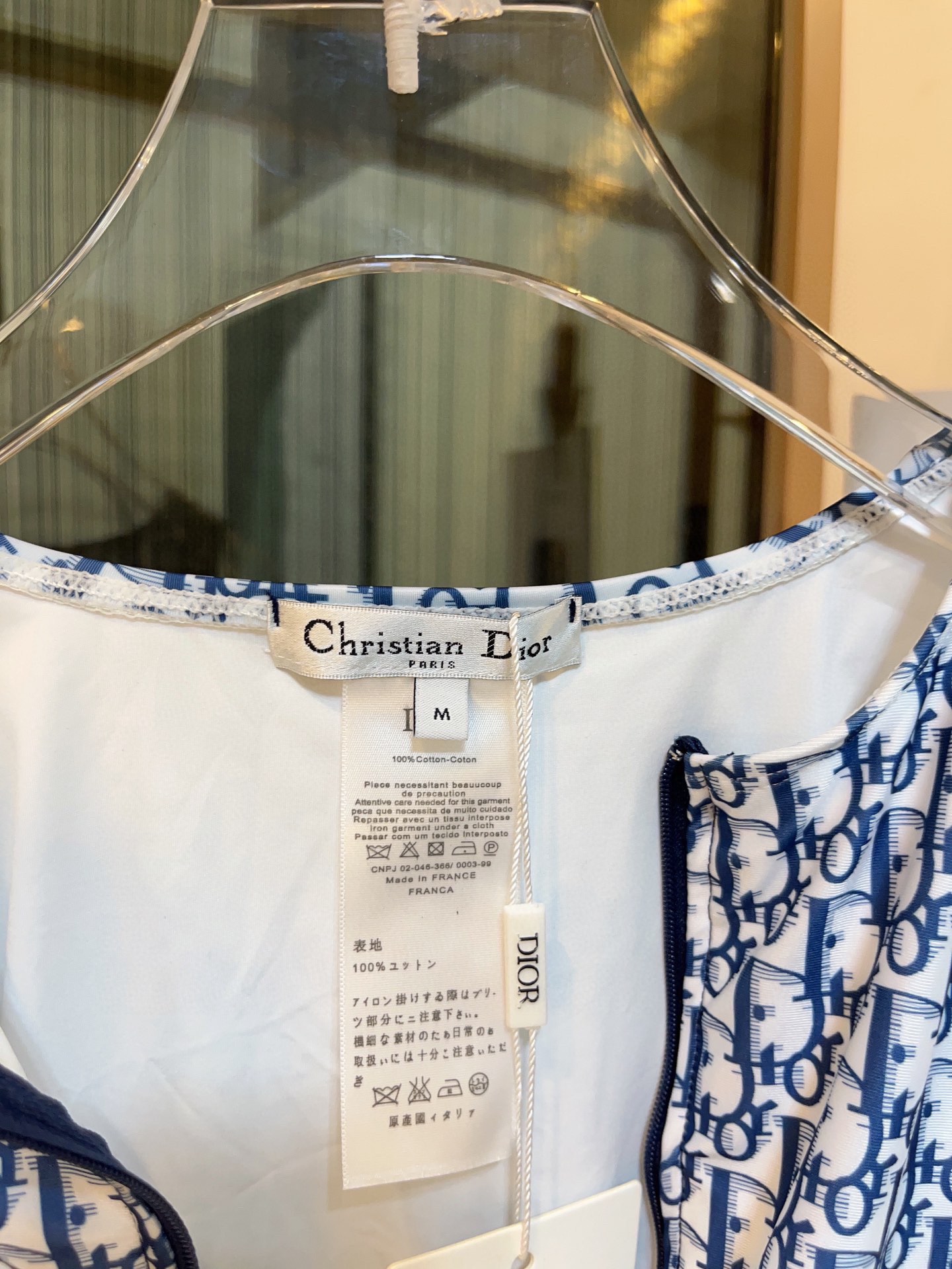 Dior old flower one piece swimming costume