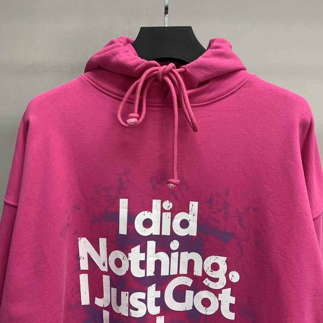 Balenciaga Lucky hooded sweatshirt