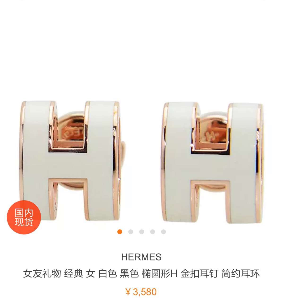 Hermes Earrings