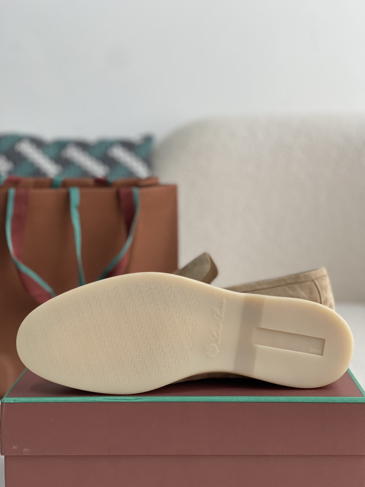 Loro Piana Summer Charms Walk Moccasin Shoes