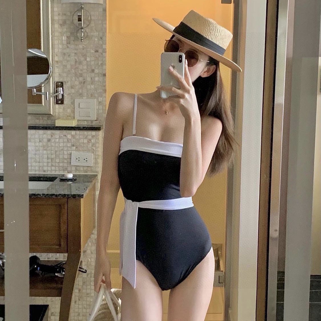 Chanel Resort Style One Piece Swimsuit