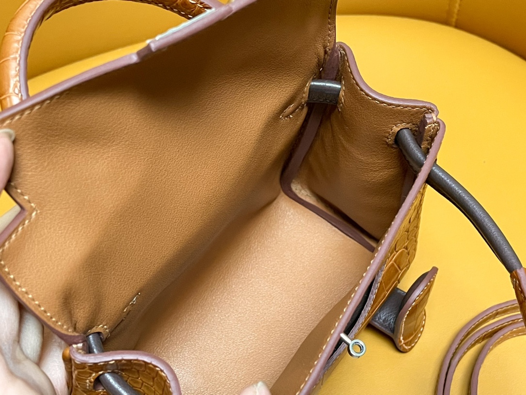 kelly doll  American crocodile top craftsmanship wax thread hand sewing