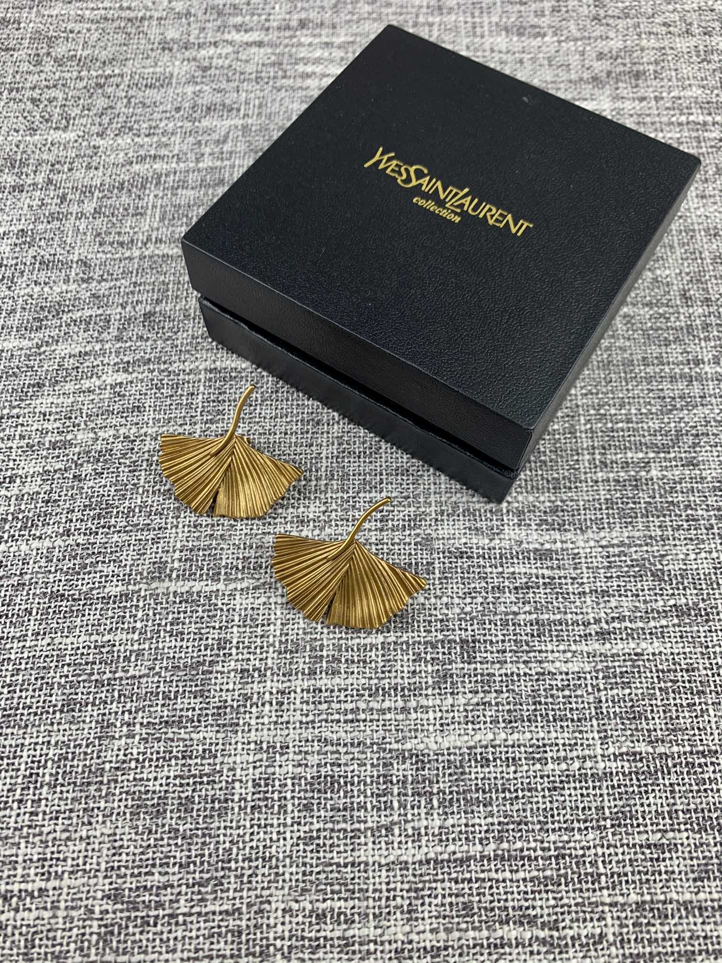 Saint Laurent YSL earrings studs