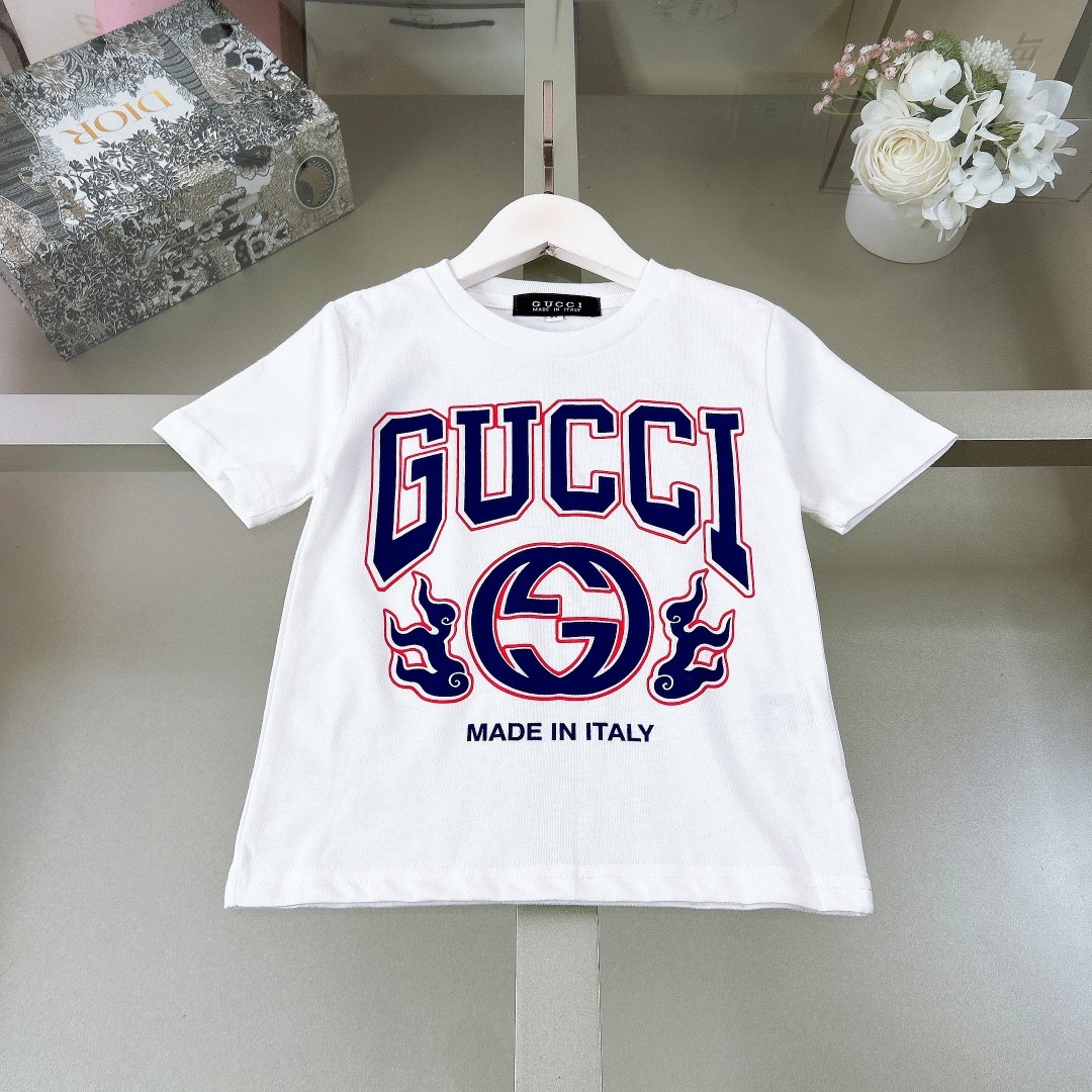 Gucci 2024/SS new logo printed T-shirt suit