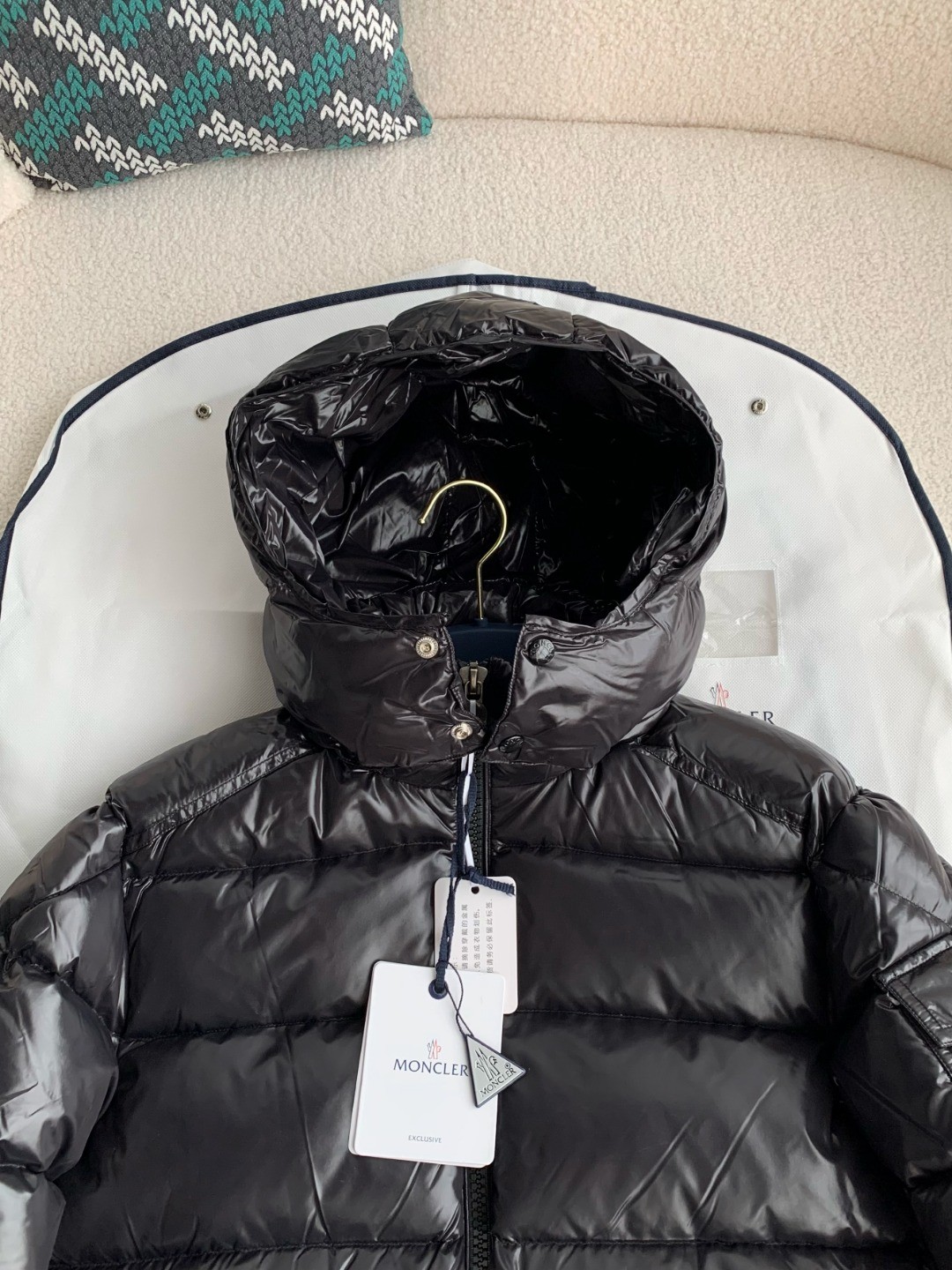 Moncler Short men's down jacket