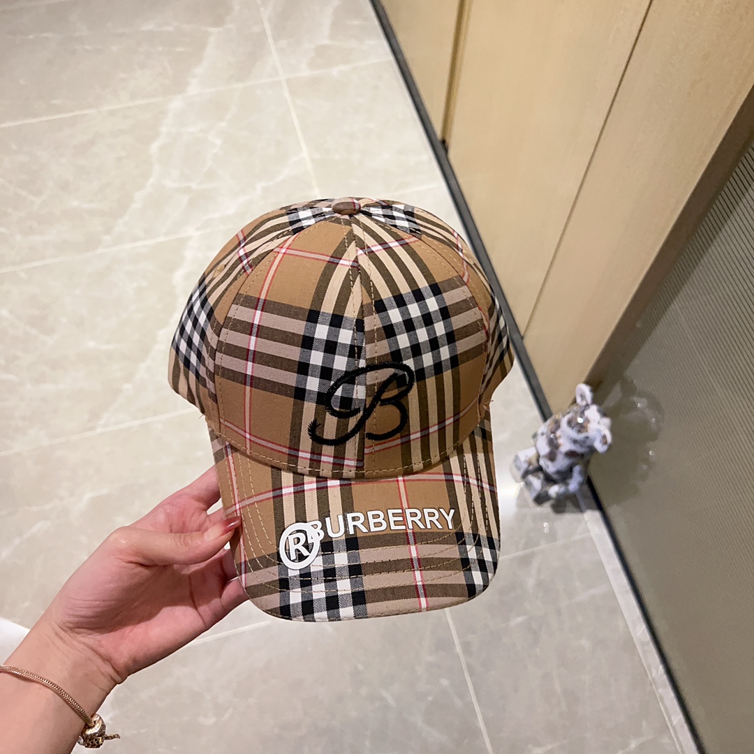 [Burberry Burberry] 2023 new style embroidered baseball cap