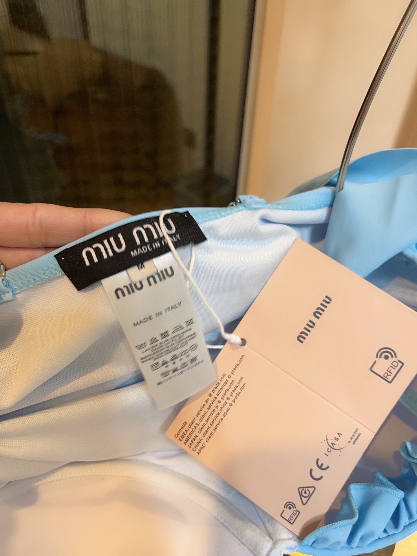 miumiu mu mu princess style one piece swimming costume