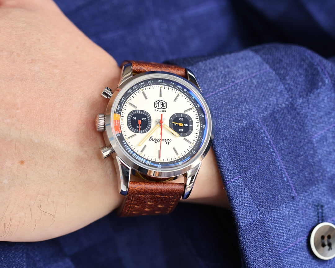 Breitling-Top Time is a unique blend of exceptional design and Swiss 7750 chronograph movement