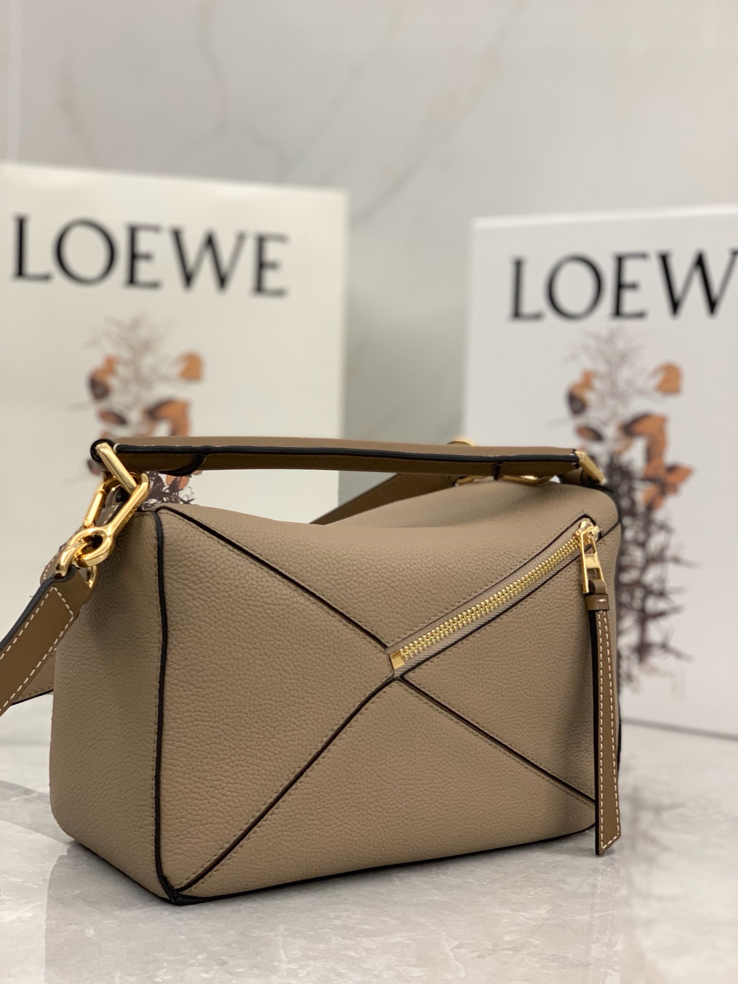 LOEWE Puzzle bag