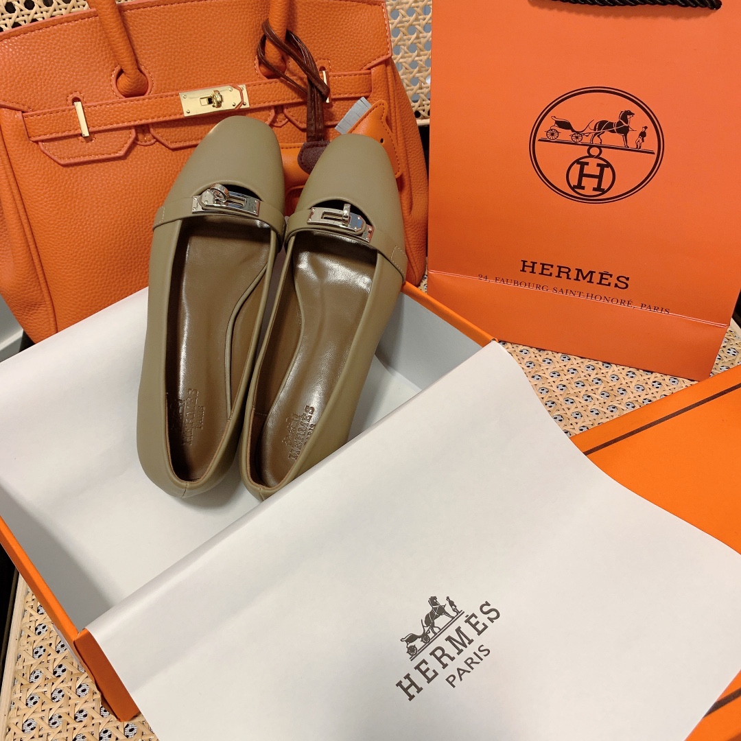 Hermes H shoes