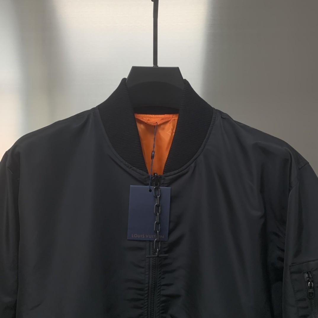 Louis Vuitton graffiti jacquard knit zipped jacket