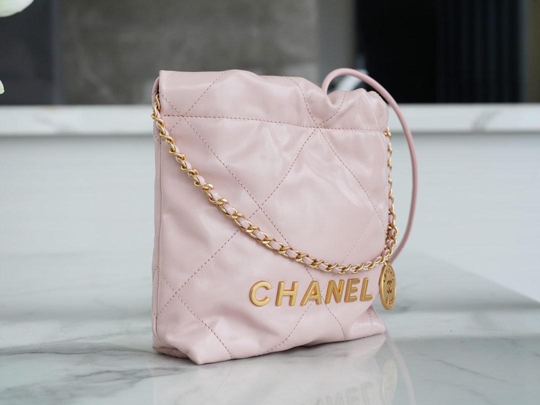 𝗖𝗛𝗔𝗡𝗘𝗟✦  23S 22Mini bag pink