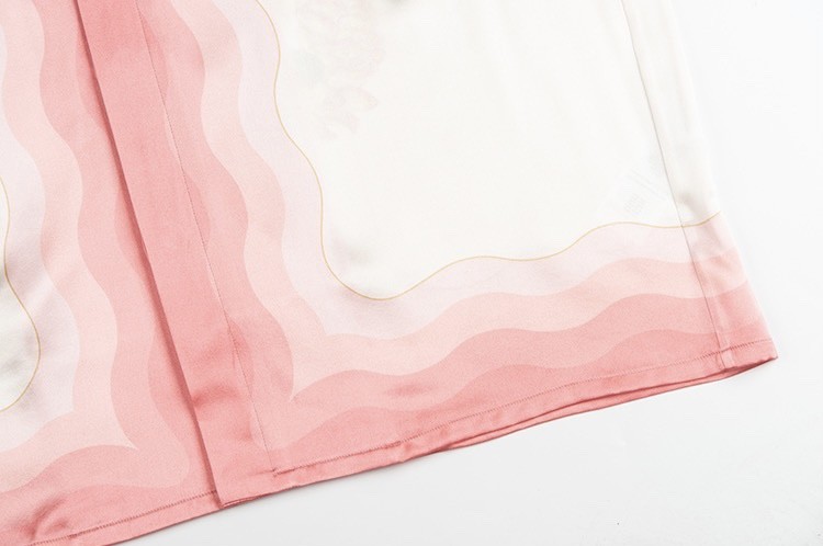 Casablanca Pure silk wide little holiday wind shirt