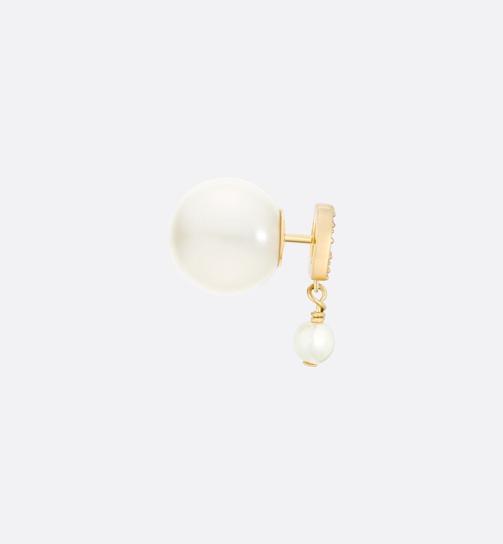 Dior stud earrings
