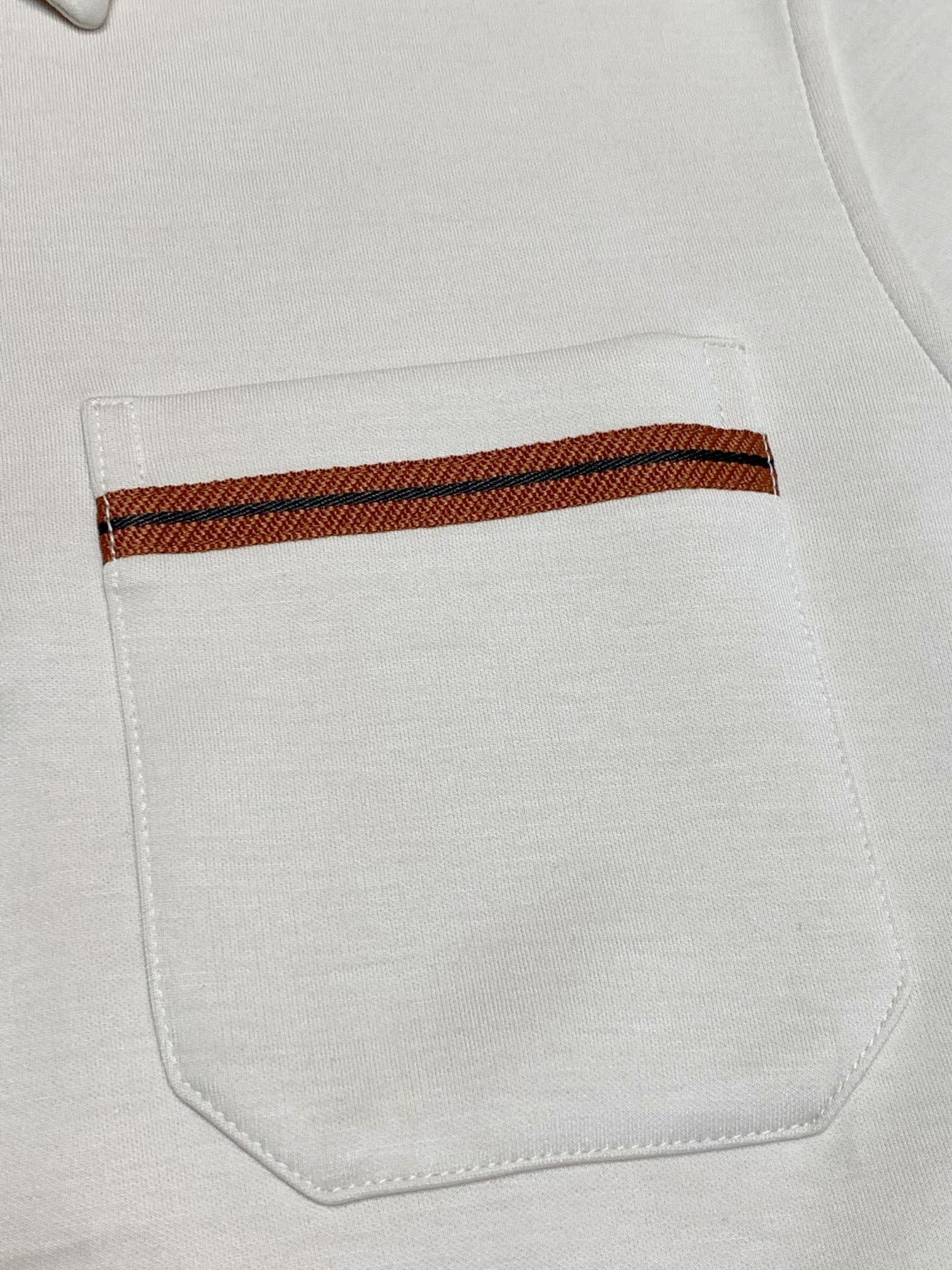 Zegna lapel casual sweatshirt