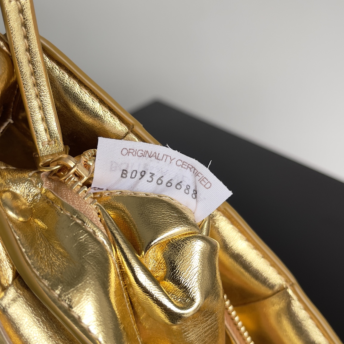 Bottega Veneta Pillow Bag Small mini Gold #717506