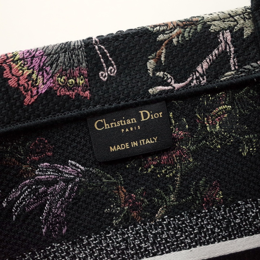 DIOR TOTE oblique vintage print