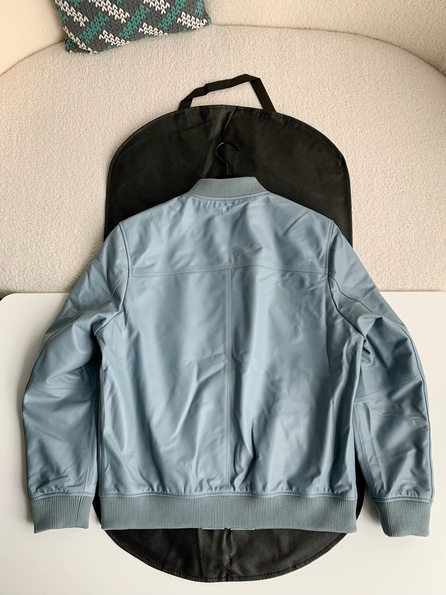 Tom Ford Sheepskin baseball jacket