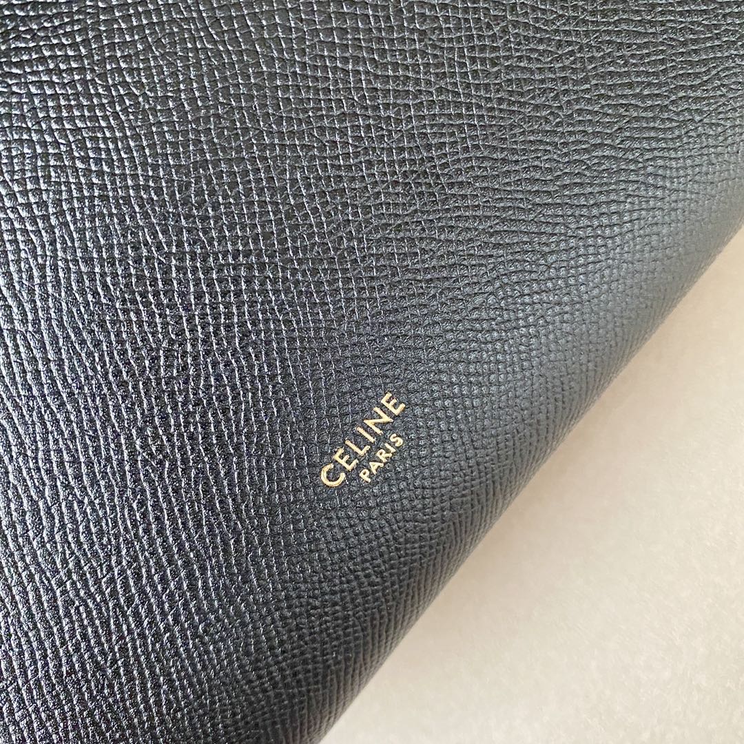 𝐂𝐞𝐥𝐢𝐧𝐞 BELT MICRO BAG in grained calfskin