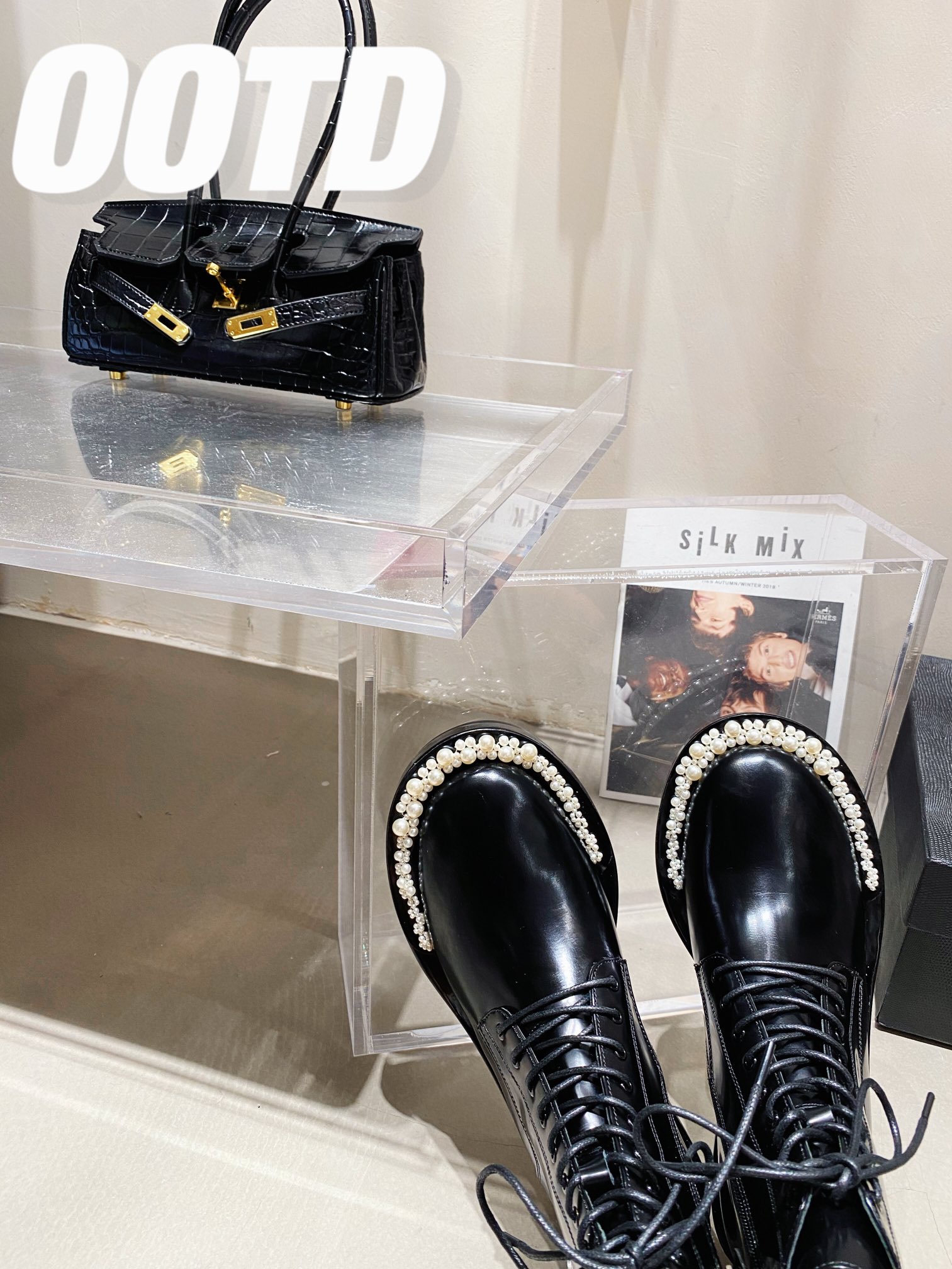 SR&HM | 𝟐𝟎𝟐𝟏/𝐒𝐒 𝐧𝐞𝐰 Sr&Hm niche designer brand 2021 fall/winter new biker boots