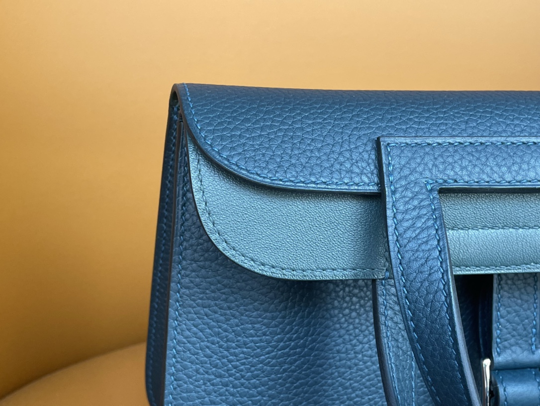 Halzan25 horseshoe wrap silver buckle pine green original TC leather