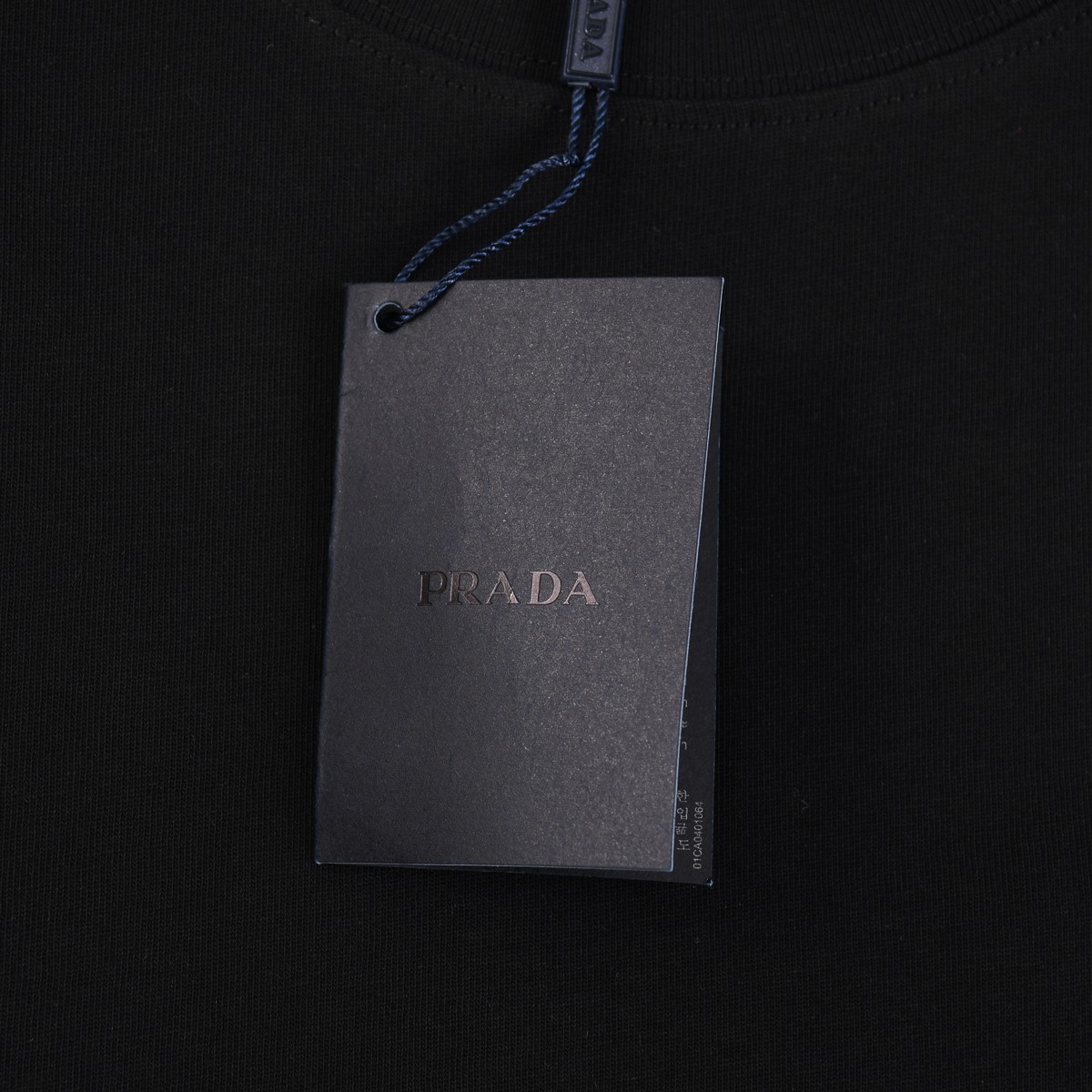 Prada new classic metal logo t-shirt spring summer 2024
