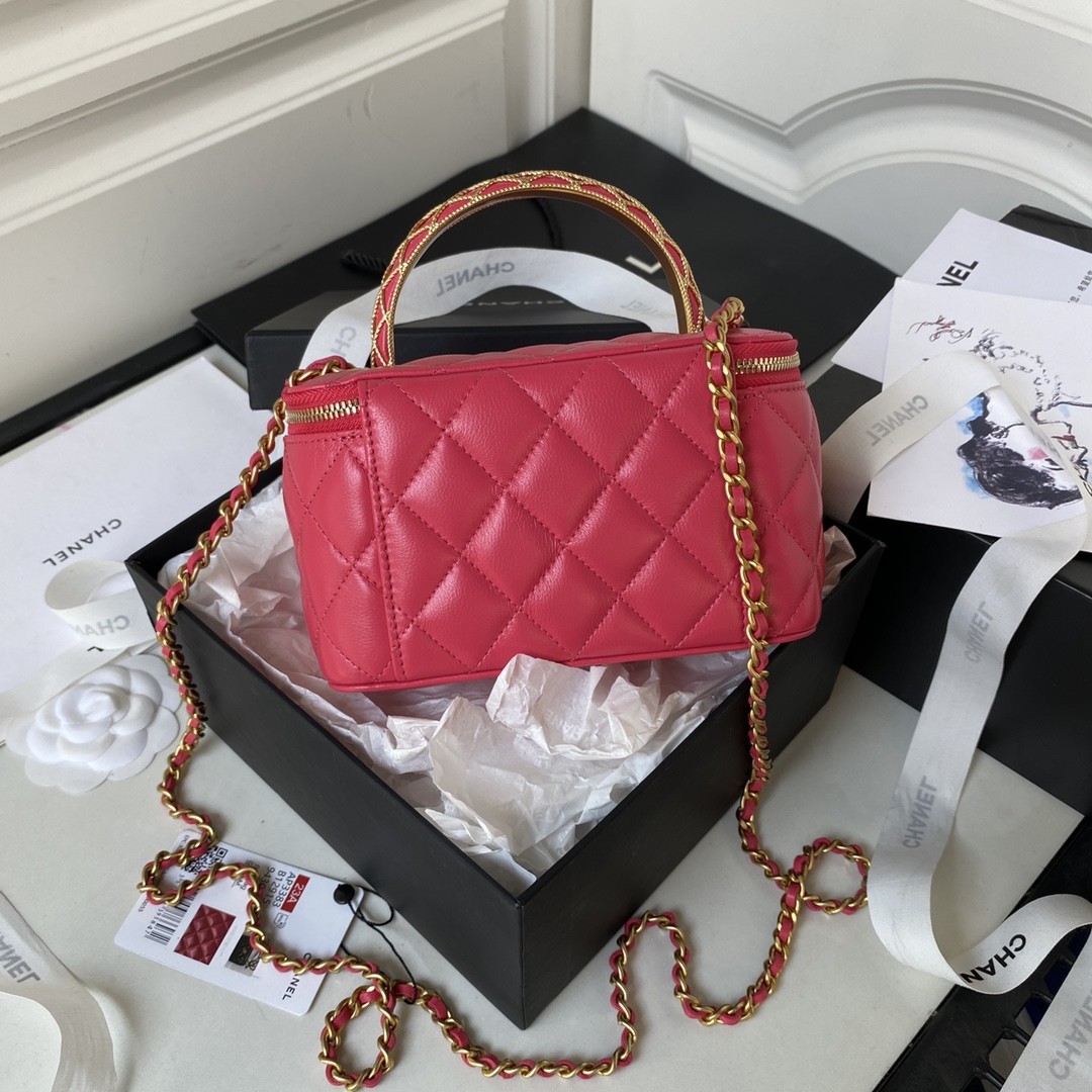 Chanel 23A New Handle WOC AP3383, Top Quality Size: 17cm