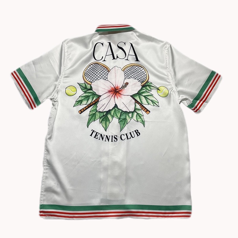 Casablanca SS21 Spring/summer Tennis Clu short shirts