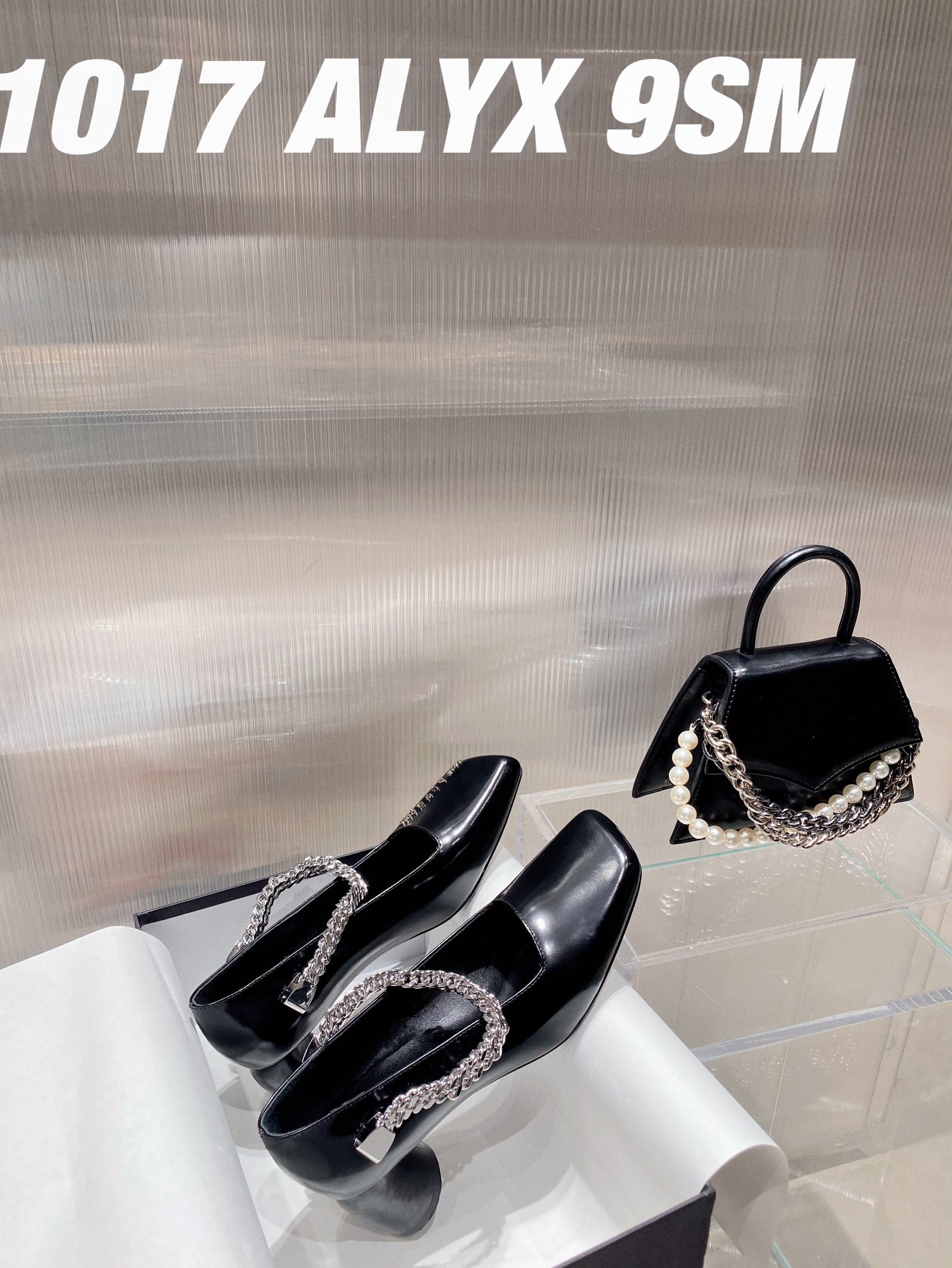1017 ALYX 9SM chain high heels