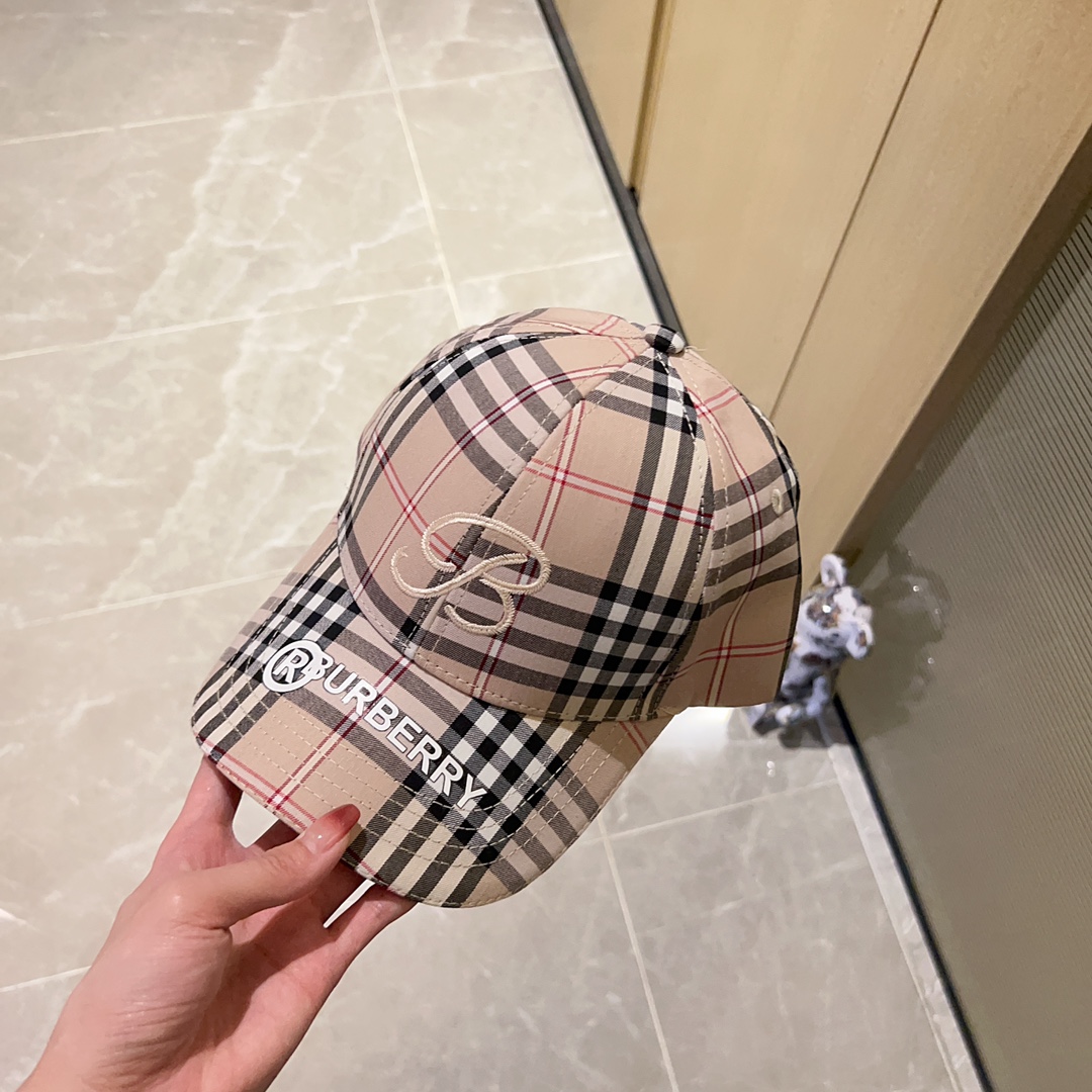 [Burberry Burberry] 2023 new style embroidered baseball cap