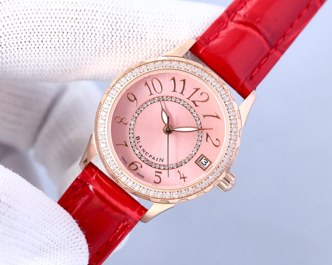 Blancpain - Fashion Women's Watch Night Time Super Luminous High-end Mother-of-Pearl Dial